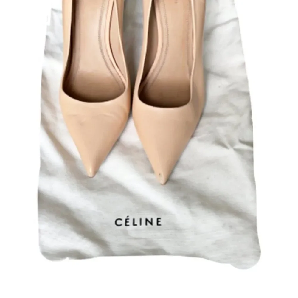 ‎Celine nude light pink heels stilettos